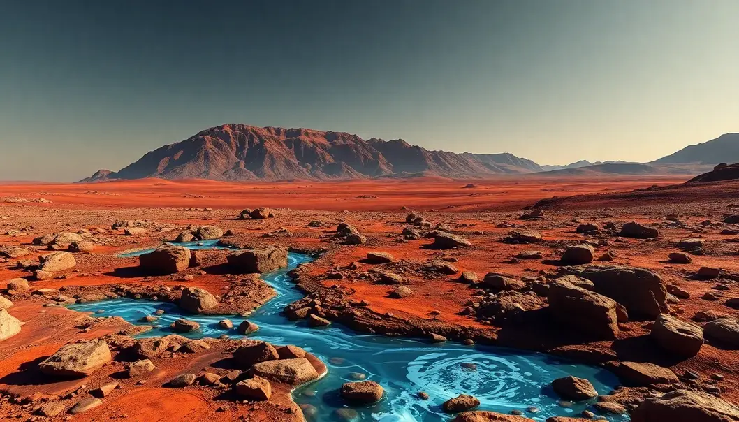 Liquid water detected under the surface of Mars.